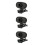 3Pcs Usb2.0 Webcam 480P with Mic Black Clip-on Computer Camera Laptop 5