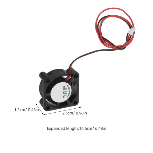 Plastic Mini Fan Silent Dc Cooling Fan for Computer 1