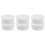 6Pcs PVC Floor Drain Covers White for Garden Balcony Use 3