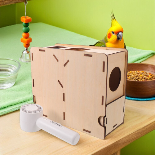 Bird Food Shell Separator Machine Acrylic Plastic Motor for Birds 2