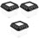 3Pcs Practical Transparent Reptile Breeding Cage with Ventilation 2