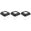 3Pcs Practical Transparent Reptile Breeding Cage with Ventilation 3