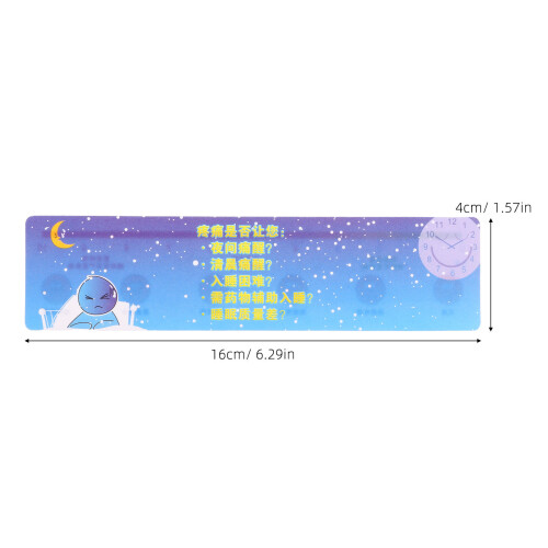 10Pcs Plastic Pain Assessment Tool Ruler for Hospital Use 1