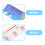 10Pcs Plastic Pain Assessment Tool Ruler for Hospital Use 4