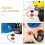 4Pcs Universal Action Camera Safety Strap, Quick Release Nylon Tether 5