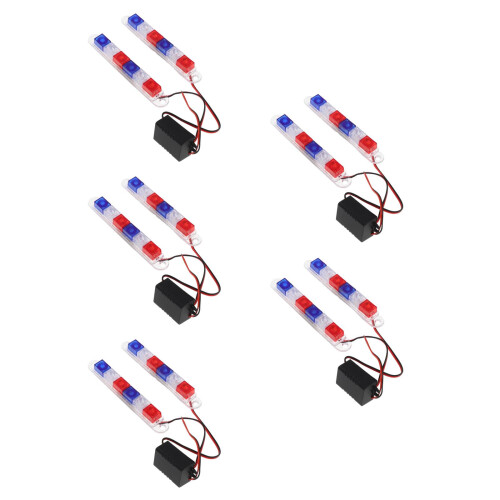 10Pcs Motorcycle Turn Signal Lights Plastic Multi Color Strobe Kit 1