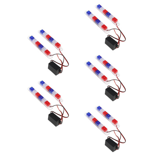 10Pcs Motorcycle Turn Signal Lights Plastic Multi Color Strobe Kit 2