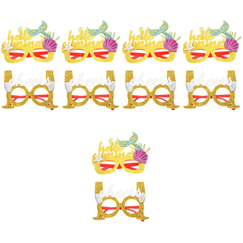 20Pièces Lunettes Décoratives Polynésiennes Pour Festivals 2