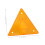 10pcs Reflective Warning Triangle Kit for Roadside Safety,  Visibility and Durable 2