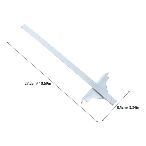 Universal Aluminum Circular Saw Edge Rip Fence Guide Silver 1