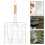 Draagbare Vis Bbq Mand Met Slot En Handvat 5