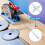 Universal Aluminum Circular Saw Edge Rip Fence Guide Silver 4