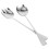 2Sets Stevige Rvs Serveerlepels En Voor Restaurant 11