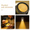 25St Sfeerverlichting Stickers Pet, Warm Glow Diffuser Film 5
