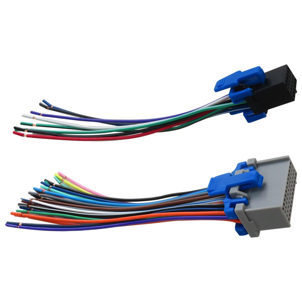 Radio Wiring Harness 7120031 Reverse Plug For Gm Oldsmobile Intrigue 2002 Factory Stereo 9351714642538
