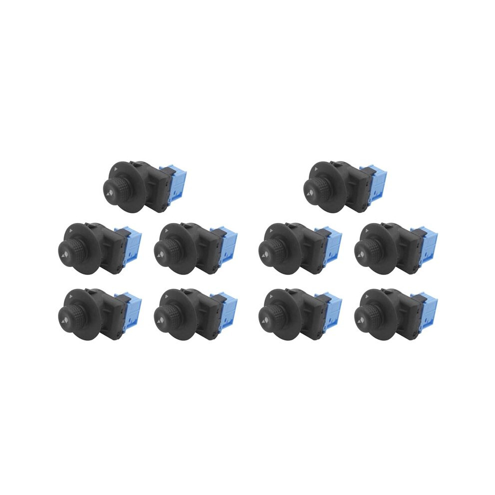 10X Car Electric Rearview Mirror Control Button Rearview Mirror Knob For C3 11Pin 6545.Ks 6545Ks 6032189822412