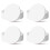 Placas de Bolo, Tambor de Bolo de 10 Polegadas Placas de Bolo de 10 Polegadas Redondas - Base de Bolo Multicamadas Resistente A Dobras para Displays 1