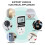 3X Uk Plug Digital Timer Plug Socket, Electrical Programmable Plug in Timer  for Light, B and More, 13A/2900W Max 5