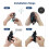 Silicone Protective Cover with Knuckle Strap for  Quest 3 Controller Grips Handle Protector VR Accessories 7