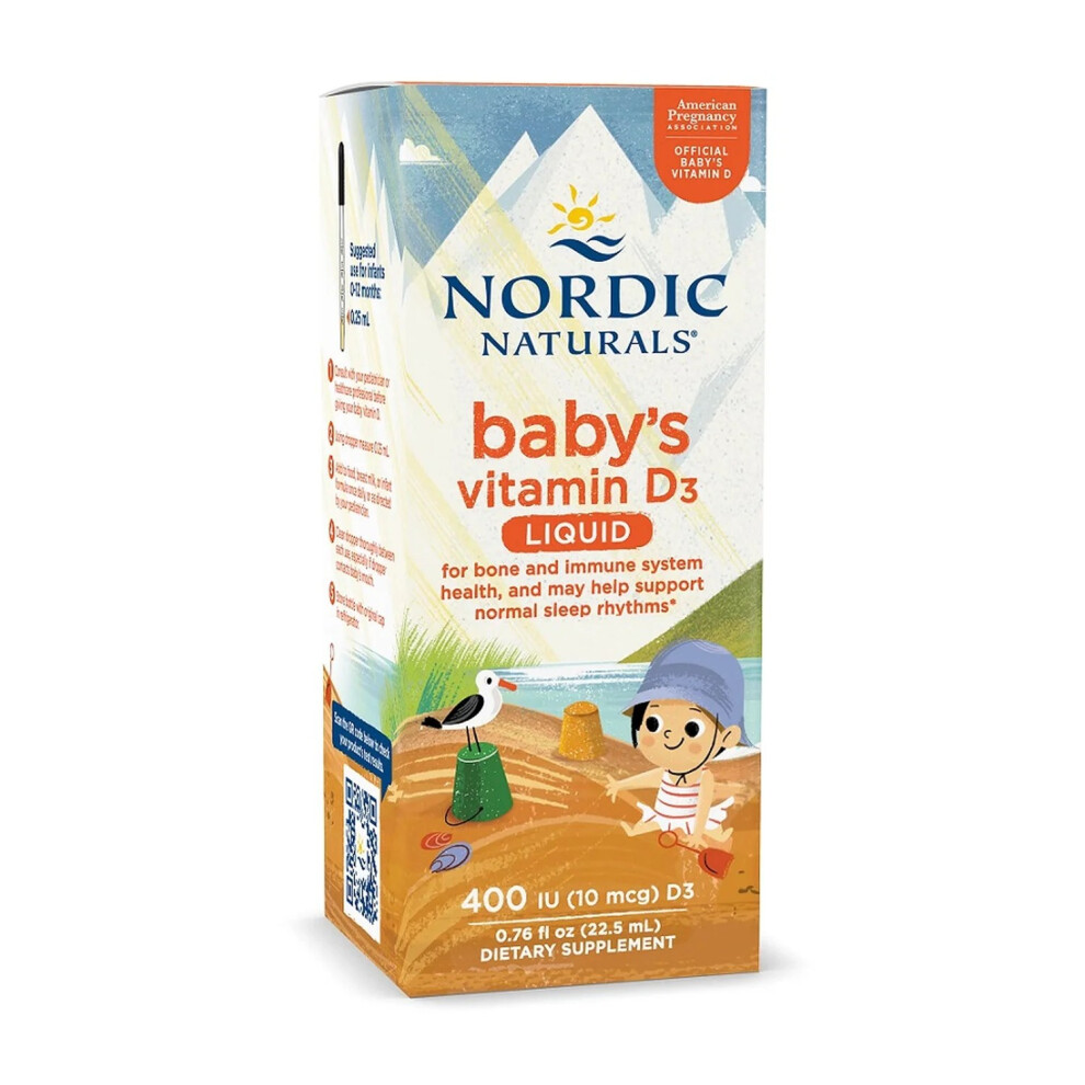 Baby's Vitamin D3, 400 IU - 22.5 ml.