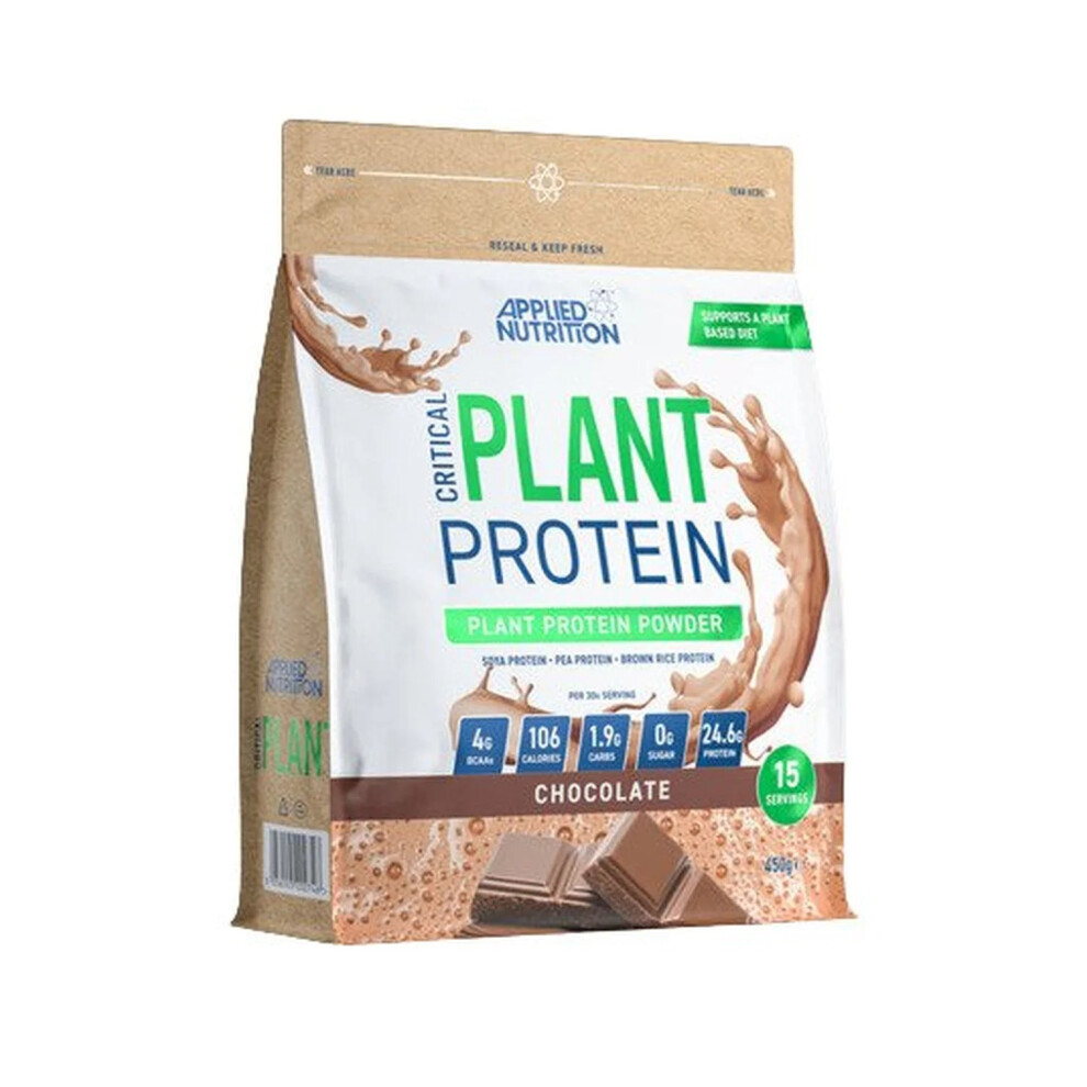 Brown Critical Plant Protein, Chocolate - 450 Grams
