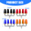 MultiPurpose 4Head Water Sprayer Turbines Nozzle for-Red 4