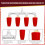 MultiPurpose 4Head Water Sprayer Turbines Nozzle for-Red 7