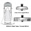 Espelhos Retrovisores de Carro, Clipe Interno Universal de 12 Polegadas no Espelho Retrovisor Panorâmico Espelho Retrovisor Amplo Angular 2