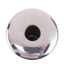 Marine Connector Hose Barb Stainless Steel Drain Pipe Tube Thru Hull Silver 316 Drain Joint Fitting for Boat Yacht 3/8