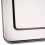 3x serving trays in steel 6
