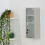 Stainless Steel Medicine Cabinet with Lock, 3 Compartments 3