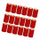100pcs High Quality PVC Shrink Cap for Wine Easy to Apply-Red 1