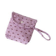 Portable Toiletry Case Feminine Product Holder Soft-Purple