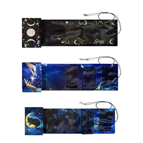 Tarots Divination Bag Storage Pouch Home Decoration-Pattern 3 1