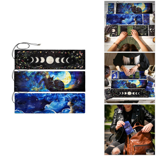 Tarots Divination Bag Storage Pouch Home Decoration-Pattern 3 2