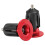 Durability Mountain Bike Handlebar End Plugs With AntiSlip-Red 1