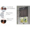 Light Blocking Paper Window Cover Easy-Full black 90 180 5