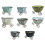 Eisenblech Eimer Retro Blumentopf Hof Vase-Eisenfarbe 2 6