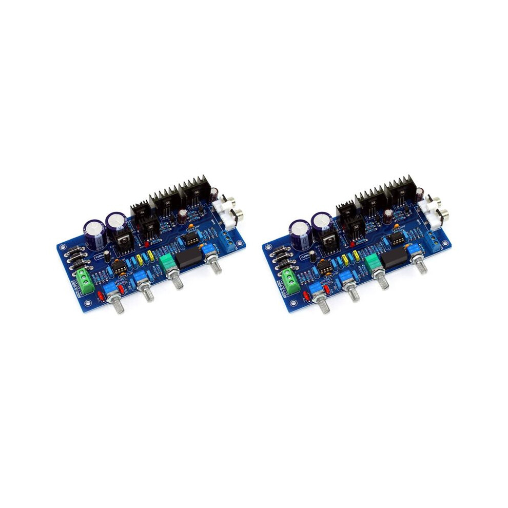2X Preamp Tone Board, 2.0 Preamp Stereo Hifi Ne5532 Tone Board Preamplifier, Amplifier Preamplificador 6033809875450
