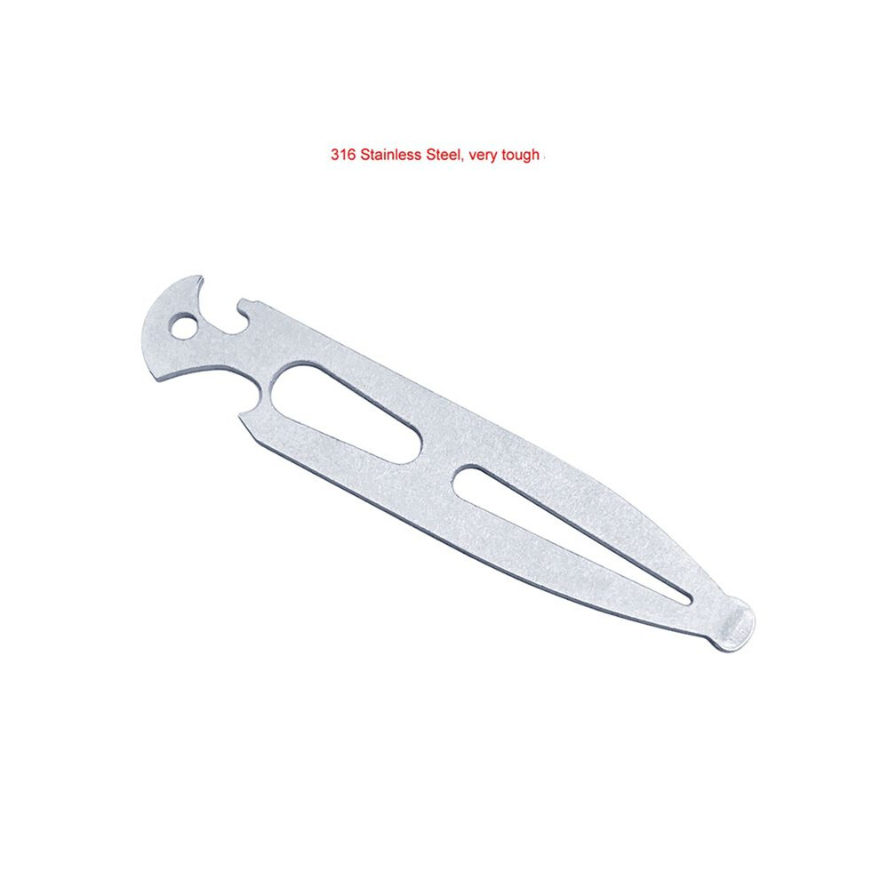 2X Stainless Steel 316 Boat Deck Key Shackle Key Multi-Tool Screw Driver Emergency Toolkit Marine Rv Accessories 6033107822026
