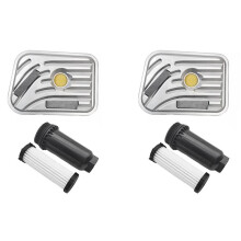 2Set Automatic Transmission Oil Filter & Oil Pan for Mondeo Powershift Winning 2.0T 7M5R-7G186-AC
