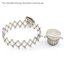 3X Round Finish Bags Hardware Purse Frame Parts Pen Bag Clutch Frame Clasp Coin Cylinder Purse Accessories(Silver)