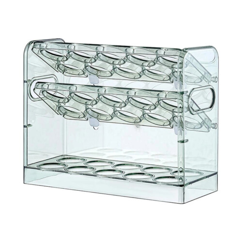 3 Tiers Eggs Holder With One Hand Operations Designs For-2 3
