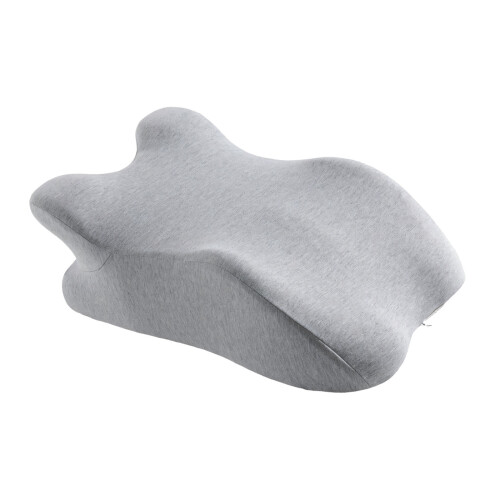 Adjustable Memory Foam Rest Pillow Backrest Cushion-Light Grey