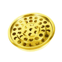39 Hole Nonrust Steel Serving Tray Stackable-golden plate