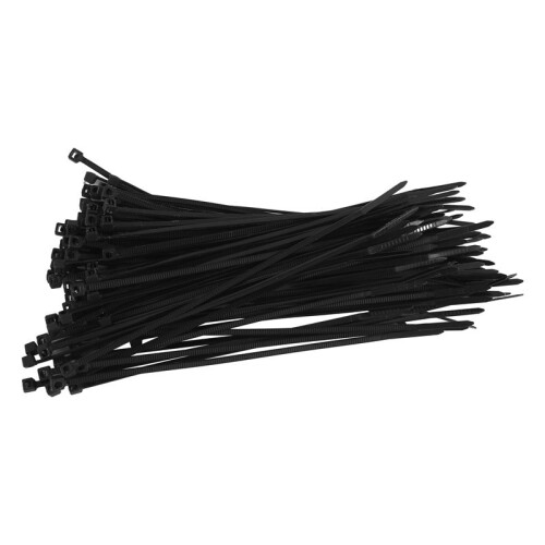 Cable Tie Cable Tie Wraps / Zip Ties Colore: Nero Dimensioni: 140 Mm X 2,5 Mm 100 Pezzi
