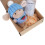 Lapins de pâques en peluche douce, boîte décorative,-Type C bleu 1