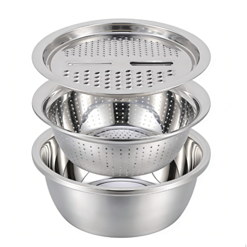 Ensemble de bassins multifonctionnels en acier inoxydable,-M