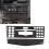 4X Car Center Console Navigation Air Conditioning Panel Cover CD Control Panel Cover for - W204 2007-2010 3