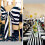 30 Pack Table Runner Polyester Table Decor Classic Black and White Striped Table Runner Modern Elegant Design 4